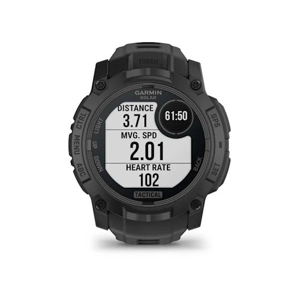 Garmin Instinct 3 – 50 mm Solar Tactical Edition Siyah