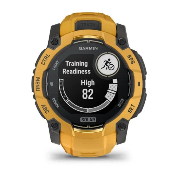 Garmin Instinct 3 – 50 mm, Solar Turuncu / Gri