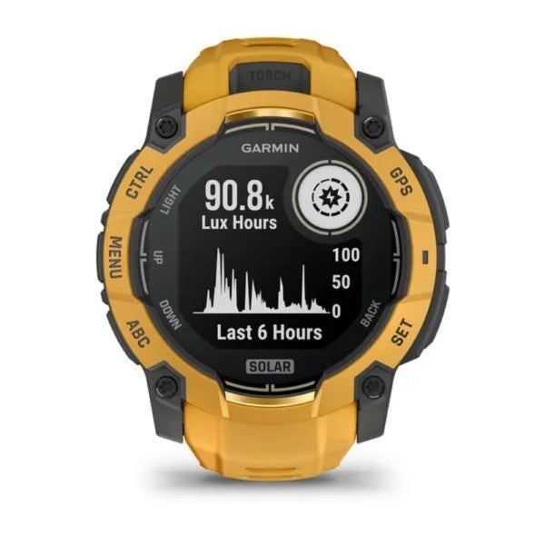 Garmin Instinct 3 – 50 mm, Solar Turuncu / Gri