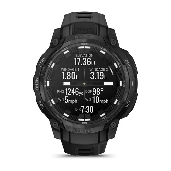 Garmin Instinct Crossover AMOLED - Tactical Edition Siyah