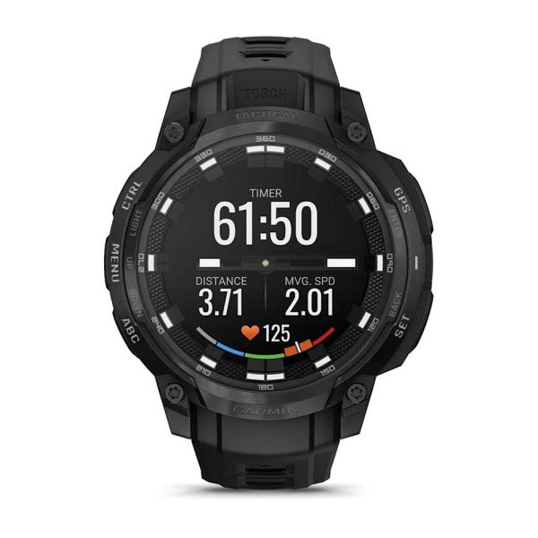 Garmin Instinct Crossover AMOLED - Tactical Edition Siyah