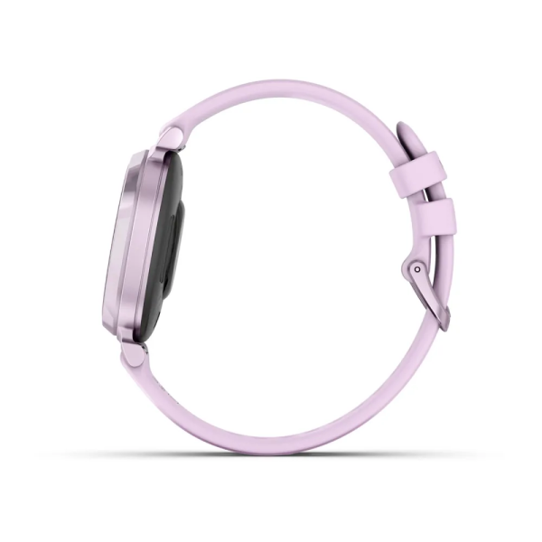 Garmin Lily 2 Metalik Lila Lila Silikon Kayışlı