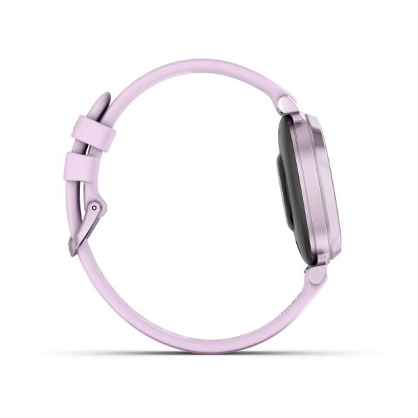 Garmin Lily 2 Metalik Lila Lila Silikon Kayışlı