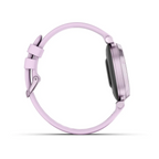 Garmin Lily 2 Metalik Lila Lila Silikon Kayışlı