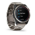 Garmin Quatix 7X Solar Titanyum Akıllı Saat