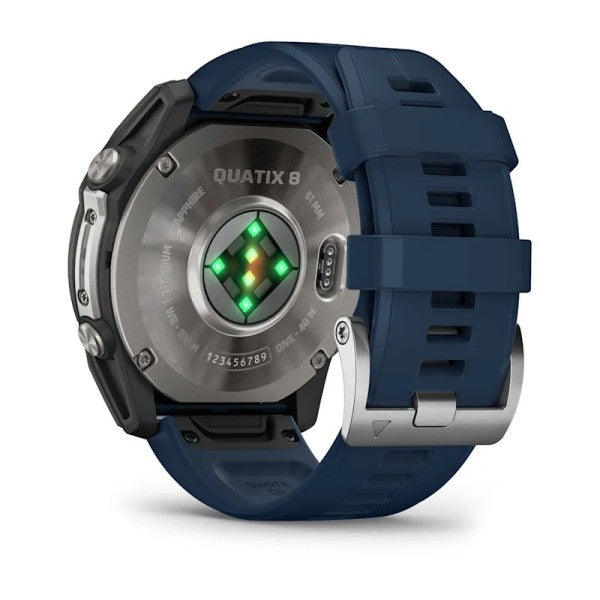 Garmin Quatix 8 - 47 mm AMOLED Marine GPS Saati