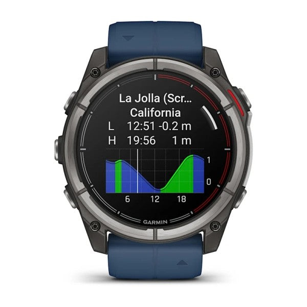 Garmin Quatix 8 - 47 mm AMOLED Marine GPS Saati