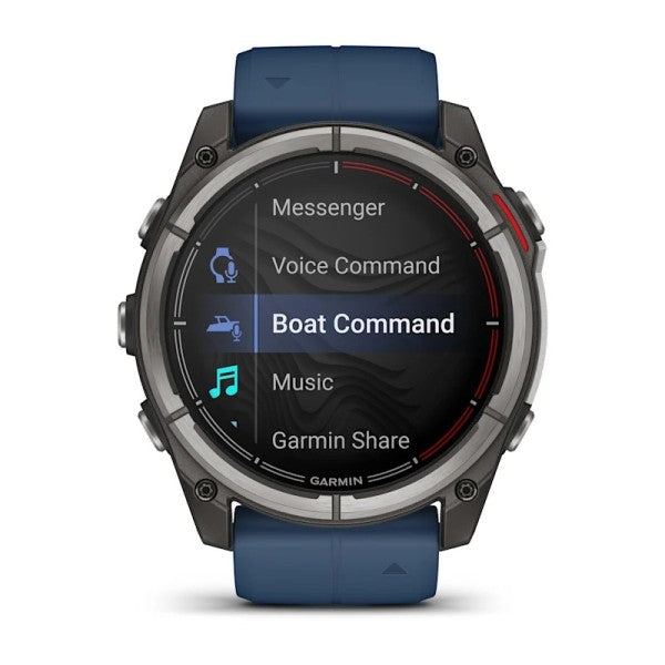 Garmin Quatix 8 - 47 mm AMOLED Marine GPS Saati