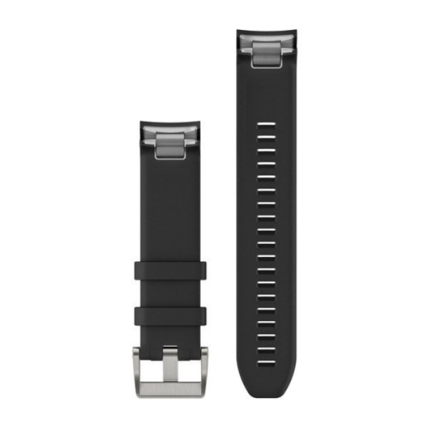 Garmin Quickfit 22 mm MARQ Yedek Kayış Siyah - Gümüş