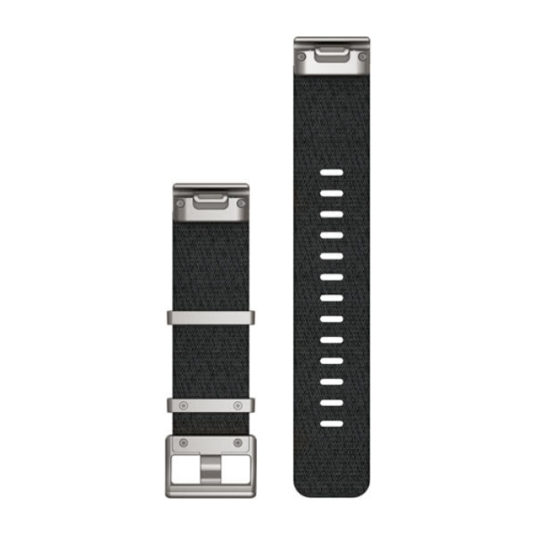 Garmin Quickfit 22 mm MARQ Yedek Kayış Siyah - Jacquard Desenli Siyah