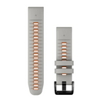 Garmin Quickfit 22 mm Yedek Kayış - Gri Turuncu