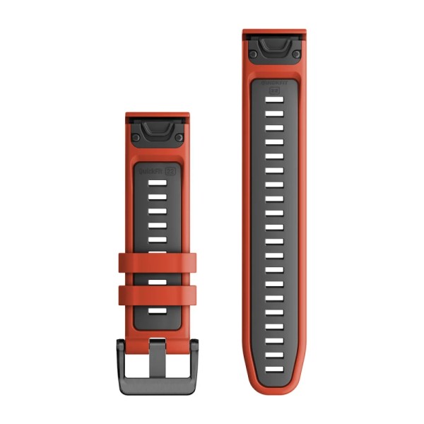 Garmin QuickFit 22 mm Yedek Kayış Kırmızı | Graphite