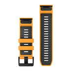 Garmin Quickfit 26 mm Yedek Kayış Kıvılcım Turuncusu/Graphite