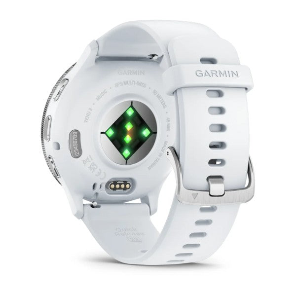 Garmin Venu 3 Gümüş Beyaz Kayışlı Akıllı Saat