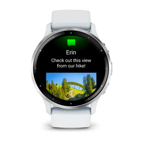 Garmin Venu 3 Gümüş Beyaz Kayışlı Akıllı Saat