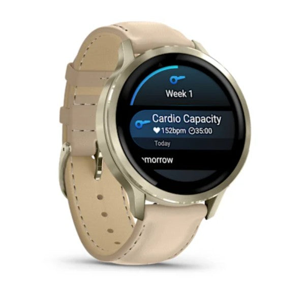 Garmin Venu 4 - 41 mm Deri Kayışlı