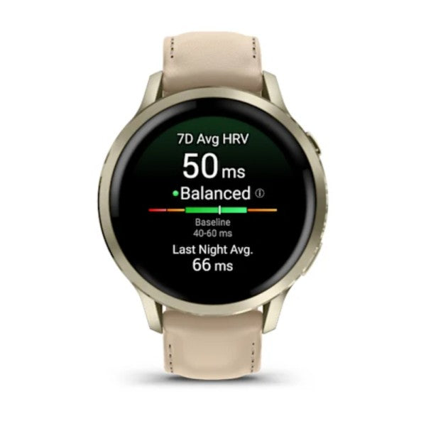 Garmin Venu 4 - 41 mm Deri Kayışlı