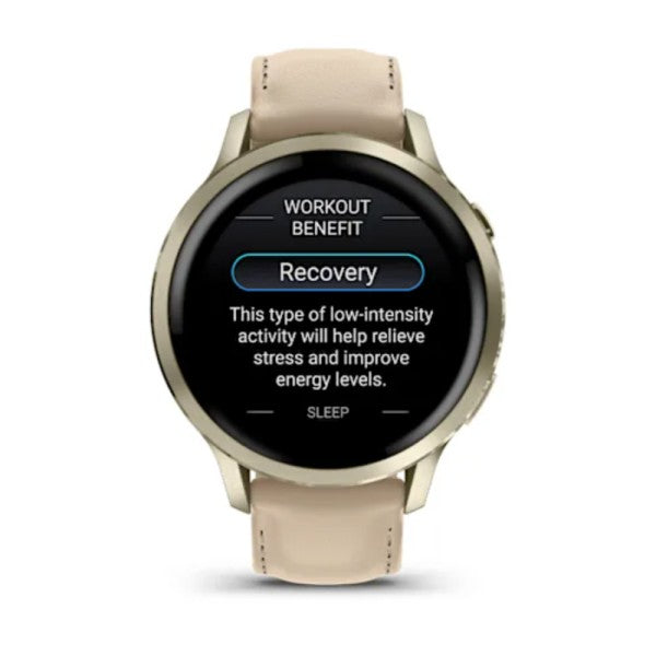 Garmin Venu 4 - 41 mm Deri Kayışlı