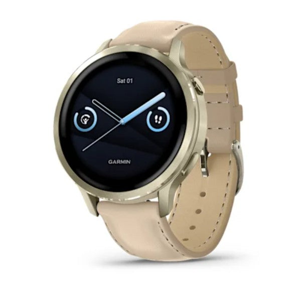 Garmin Venu 4 - 41 mm Deri Kayışlı