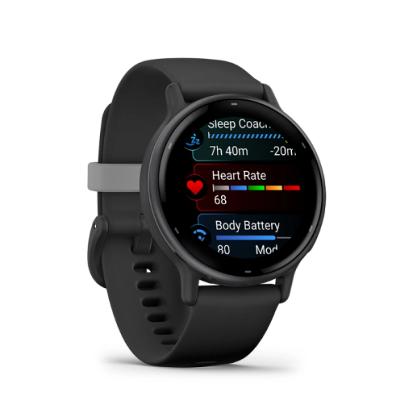 Garmin Vivoactive 5 - Slate | Siyah Kayışlı Akıllı Saat