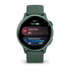 Garmin Vivoactive 6 Metalik Jasper Yeşili