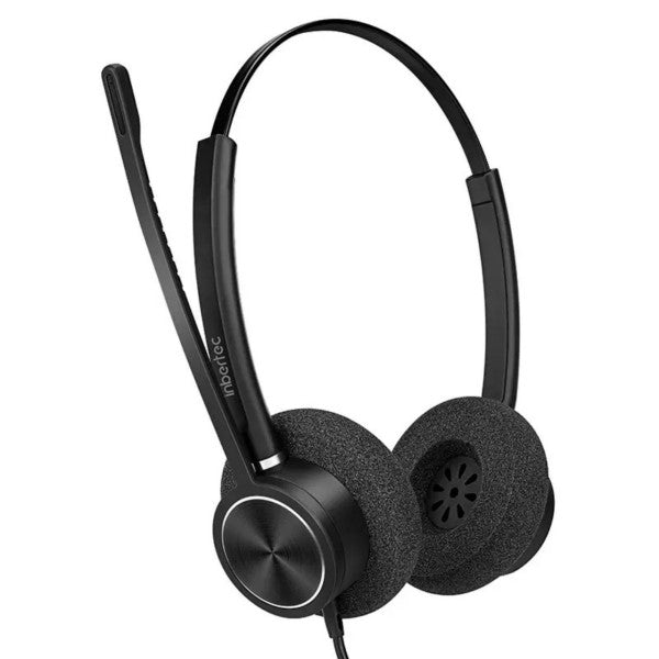 Inbertec C10DM Duo Mikrofonlu Çağrı Merkezi Kulaklığı