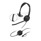 Inbertec UB815M Premium Mono Yapay Zeka Gürültü Engelleyici USB Kulaklık