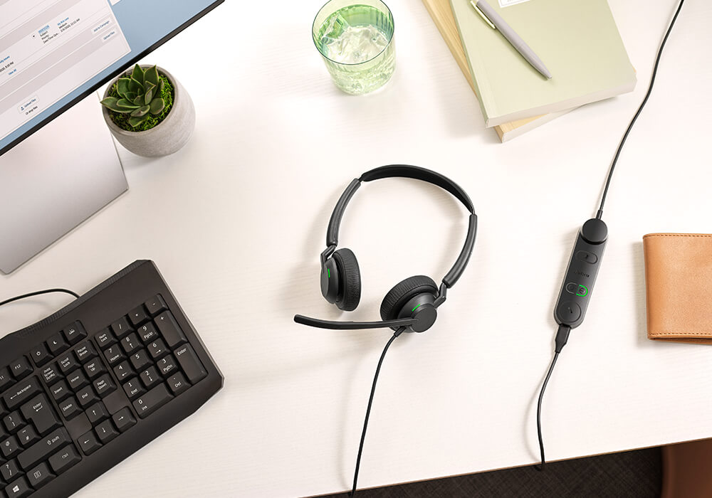 Jabra Engage 50 II USB-C/A MS Stereo Kablolu Kulak Üstü Kulaklık