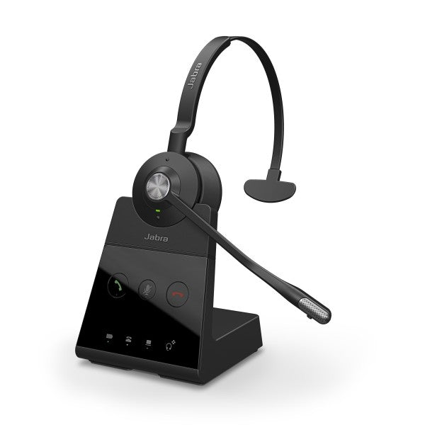 Jabra Engage 65 SE Mono Kablosuz Profesyonel Kulaklık | Base Üniteli, DECT, Şarj Standlı