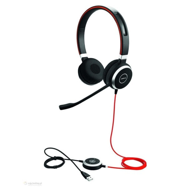 Jabra Evolve 40 Duo USB NC MS Kulak Üstü Kulaklık