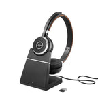 Jabra Evolve 65 Duo USB MS Kablosuz Kulak Üstü Kulaklık (Şarj Üniteli)