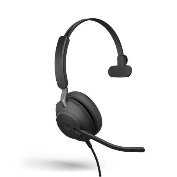 Jabra Evolve2 40 Mono Usb Ms Kablolu Kulak Üstü Kulaklık