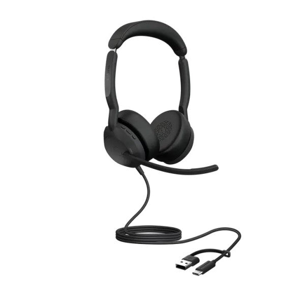 Jabra Evolve2 50 Duo Usb-C/A Ms Kablolu Kulak Üstü Kulaklık