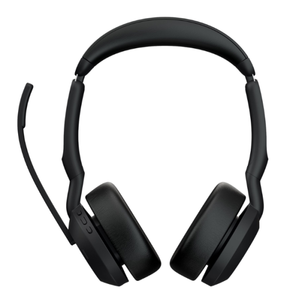 Jabra Evolve2 55 Duo Link380a Ms Şarz Standlı Kablosuz Kulak Üstü Kulaklık