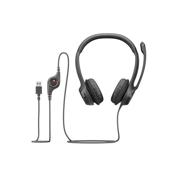 Logitech H390 USB-A Kablolu Kurumsal Kulak Üstü Kulaklık - 981-001576 (A00146)