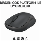 Logitech M240 Bluetooth Kablosuz Kurumsal Mouse - Siyah (910-007182)