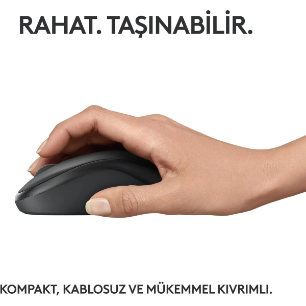 Logitech M240 Bluetooth Kablosuz Kurumsal Mouse - Siyah (910-007182)
