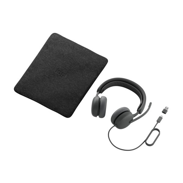 Logitech Wired 2 for USB N/A EM Teams Versiyon Kablosuz Mikrofonlu Kulak Üstü Kulaklık