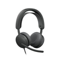 Logitech Wired 2 for USB N/A UC EM Kablosuz Mikrofonlu Kulak Üstü Kulaklık