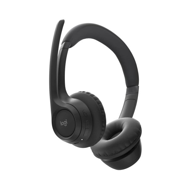 Logitech Zone 305 Kablosuz Kurumsal Kulaklık - Midnight Black (2.4GHz / Bluetooth) UC Bundle - 935-BUNDLE