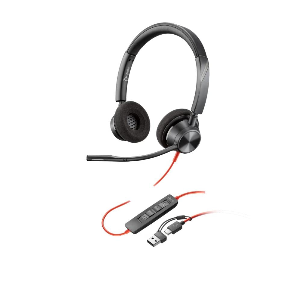 Poly BW 3320 Stereo USB-C HS +USB-C/A Kulaklık