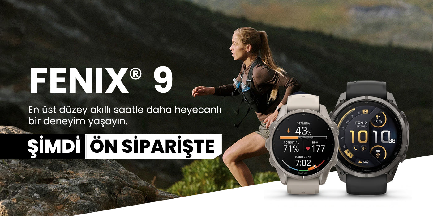 Garmin Fenix 9 şimdi ön siparişte