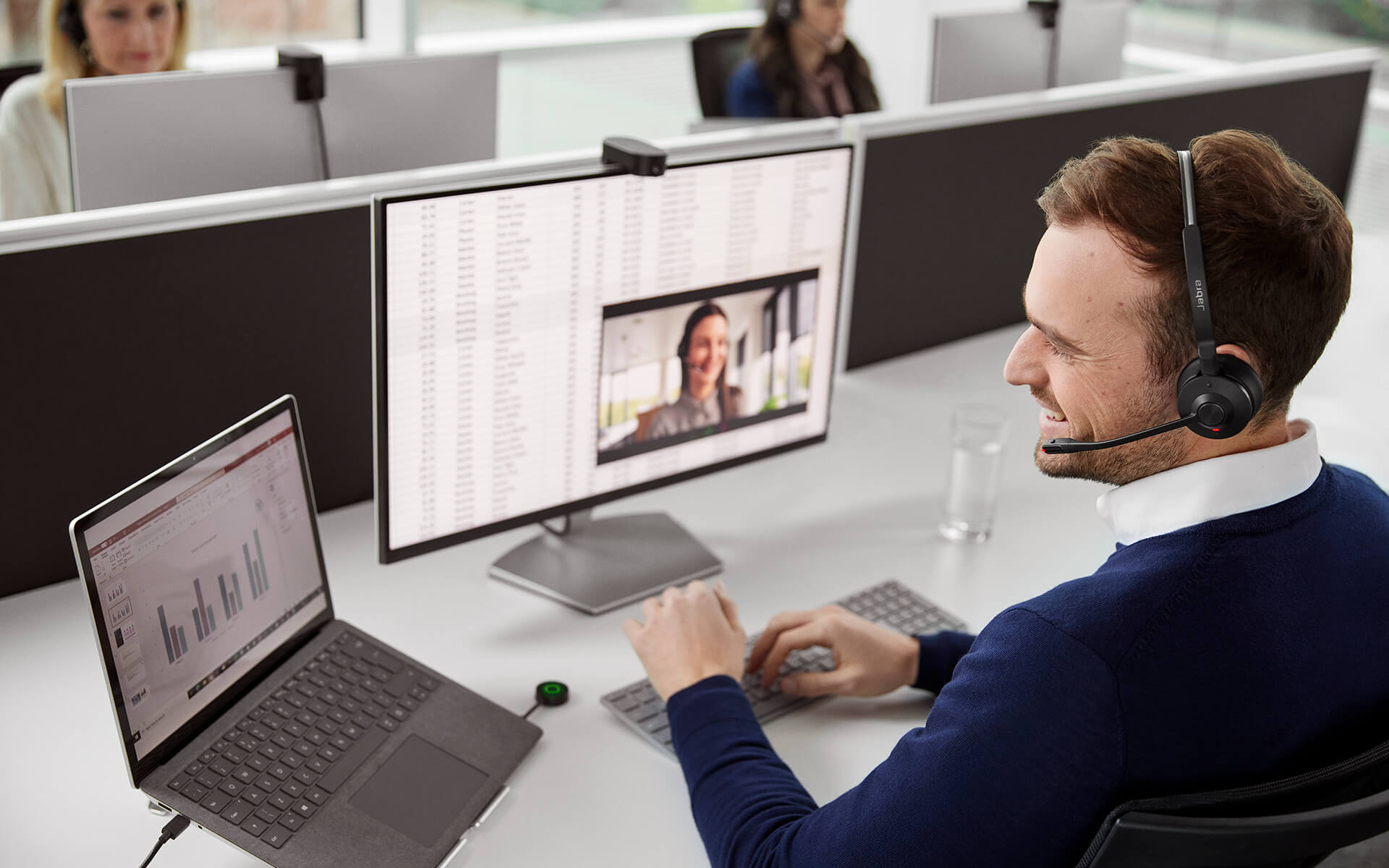 Jabra Engage 55 Mono Usb-C Ms Şarj &Uuml;niteli Kablosuz Kulak &Uuml;st&uuml; Kulaklık