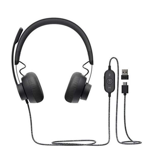 Logitech Zone Kablolu UC Kulak &Uuml;st&uuml; Kulaklık - 981-000875