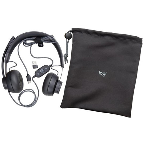 Logitech Zone Kablolu UC Kulak &Uuml;st&uuml; Kulaklık - 981-000875