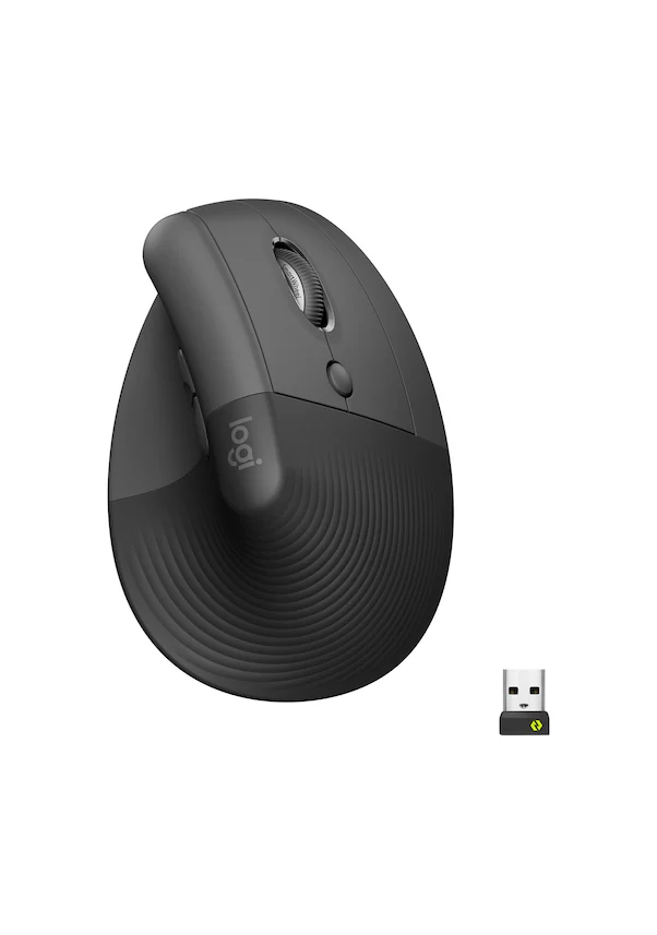 Logitech Lift Vertical Ergonomik Kurumsal Mouse - Siyah